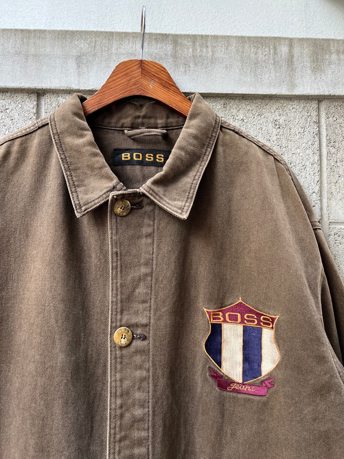 VINTAGE BOSS JEANS WORK JACKET 보스 워크자켓 상품이미지5