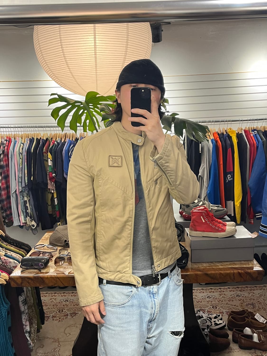 아르마니 익스체인지 코튼 바이커 자켓 상품이미지7