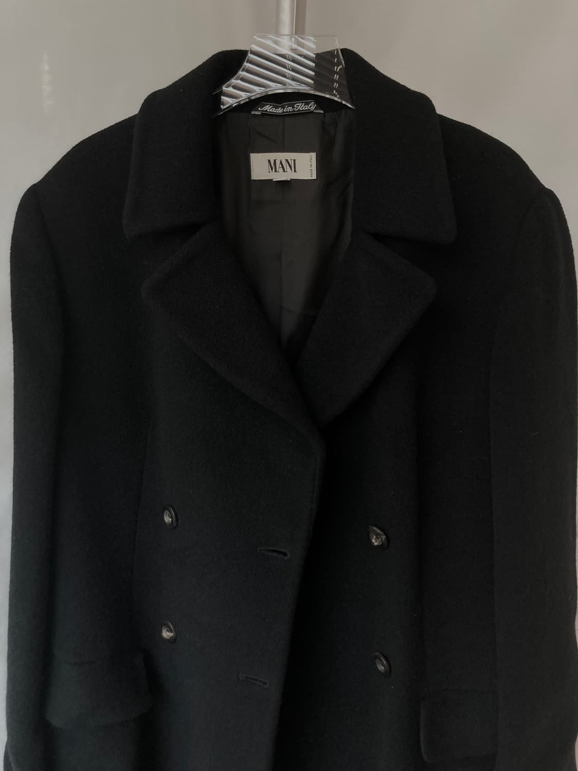 정품) MANI 마니 모100 여성 롱코트 더블코트 상품이미지2