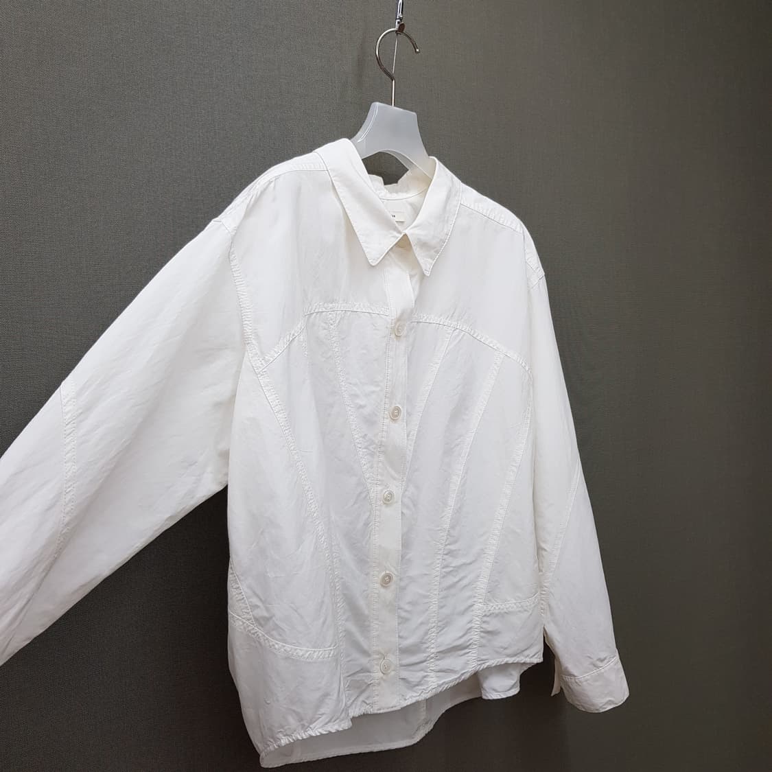 한섬 시스템 2020 화이트 셔츠 블라우스 S사이즈 상품이미지3
