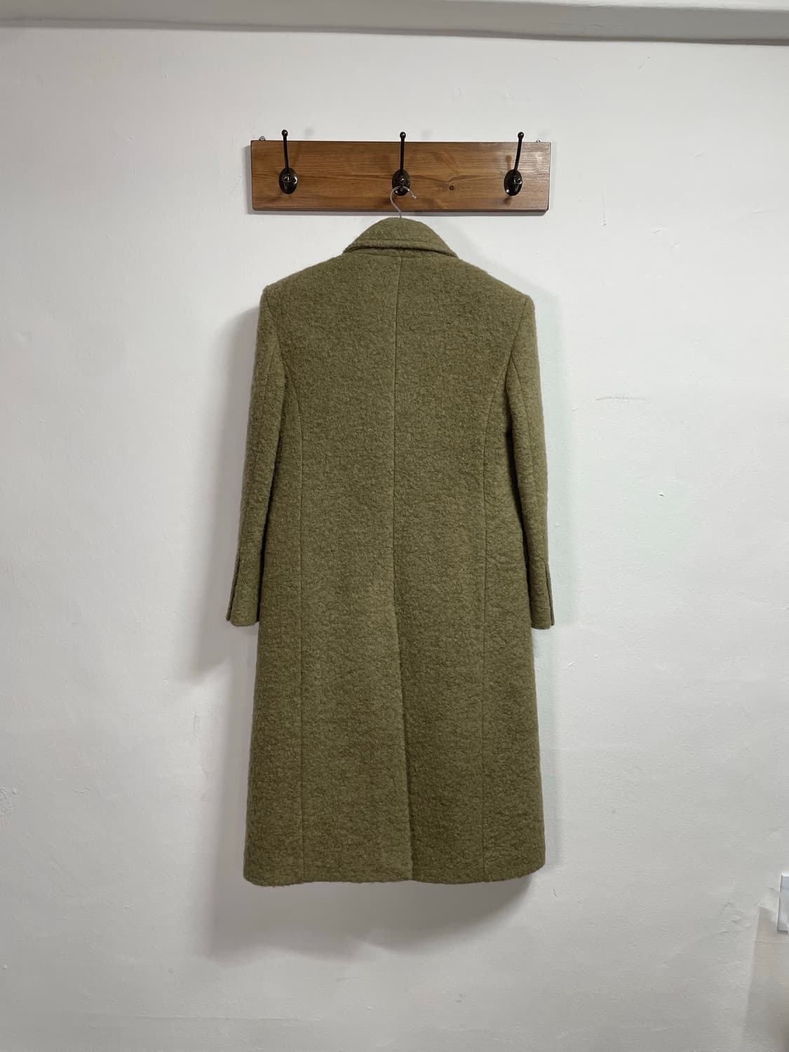 (새상품) 블러썸 에이치 컴퍼니 알파카 더블 롱코트 (on.44)   - 상품이미지3