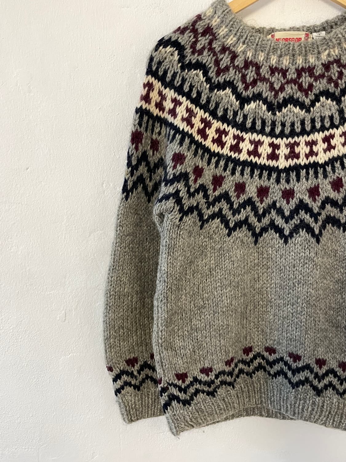 맥그리거 빈티지 스웨터  상품이미지3
