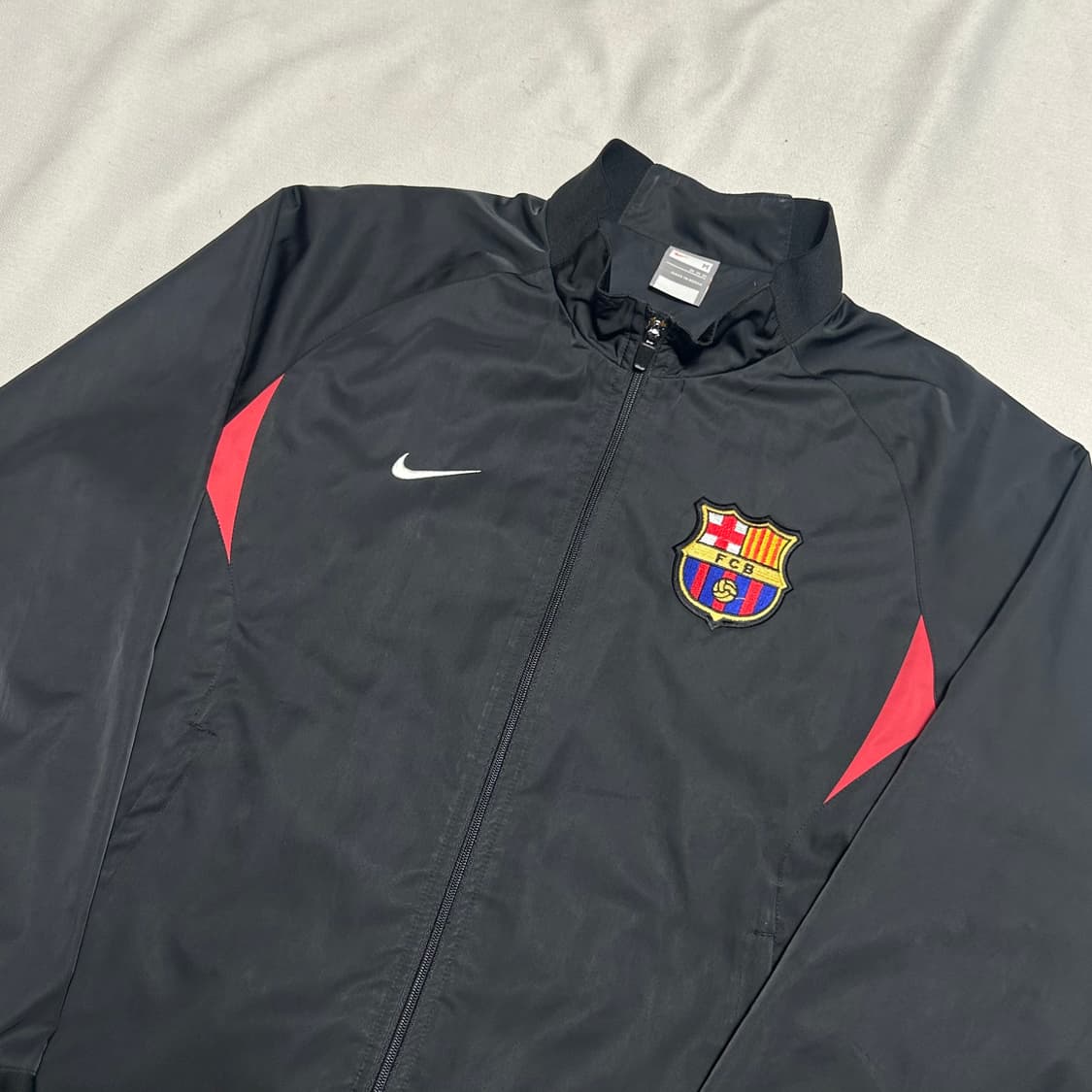 M 나이키 바르셀로나 FC 블랙 바람막이 상품이미지1