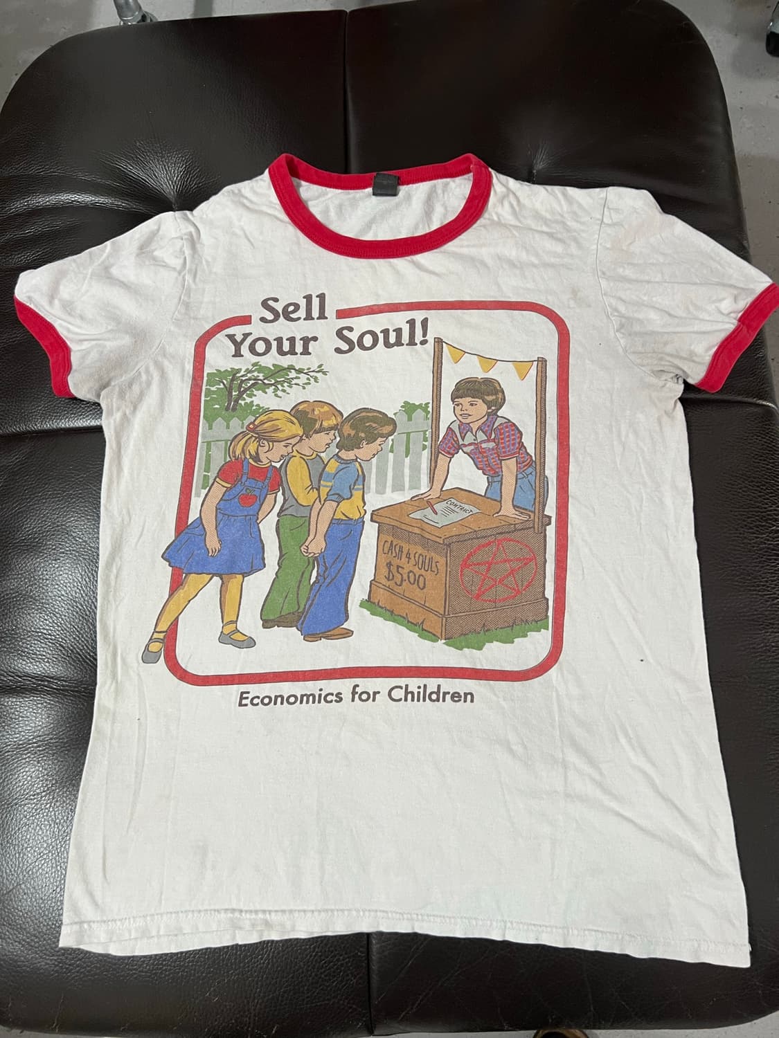Usa Sell Your Soul!' 그래픽  링거티 상품이미지1