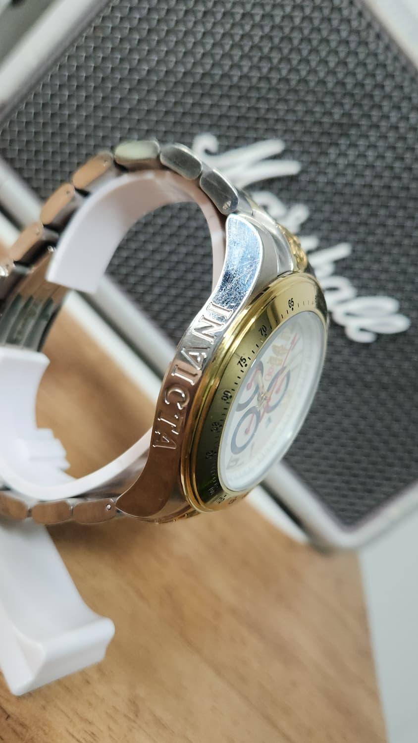 # 인빅타 스위스메이드 스피드웨이 다이버 골드콤비 남성명품시계 급처 상품이미지3