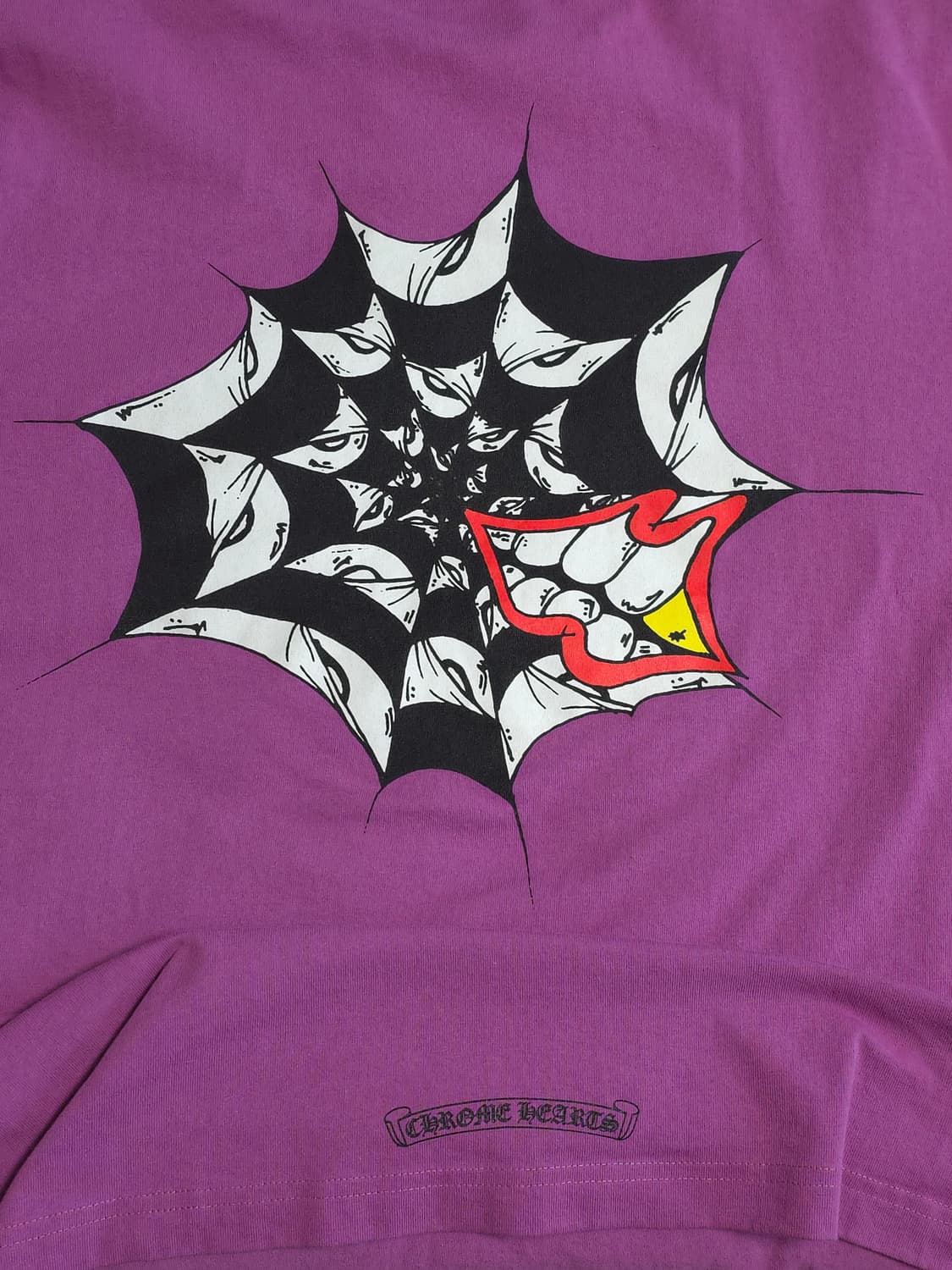 [XXL] 크롬하츠 매티보이 스파이더 웹 롱슬리브 퍼플 상품이미지5