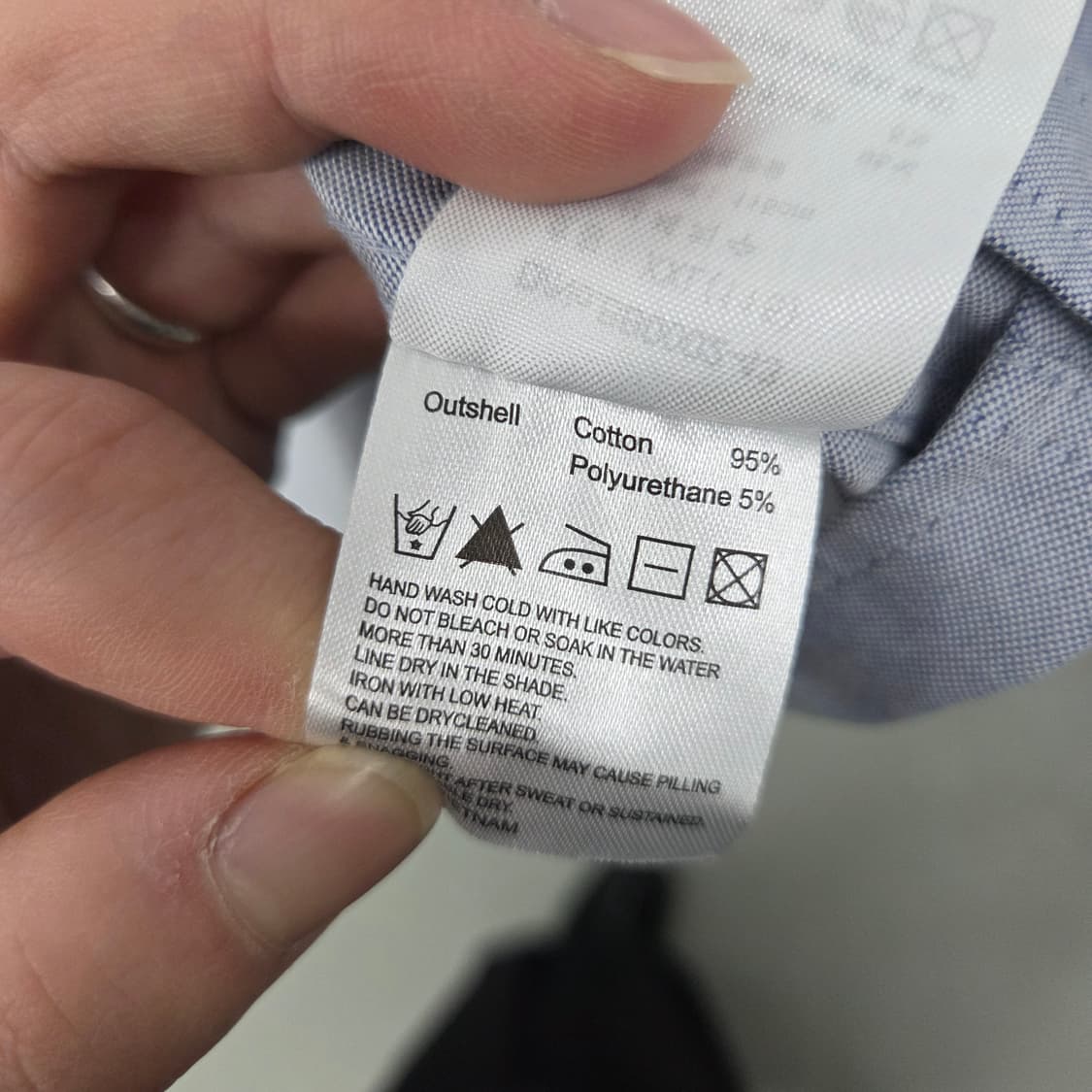 브룩스브라더스 옥스포드 셔츠 블루 남성 XXL 상품이미지7