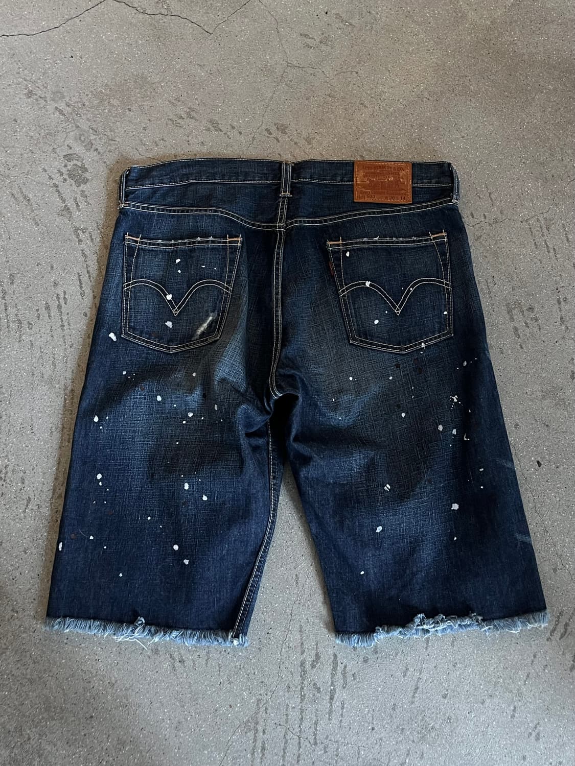 Levi's 503 denim shorts  상품이미지4