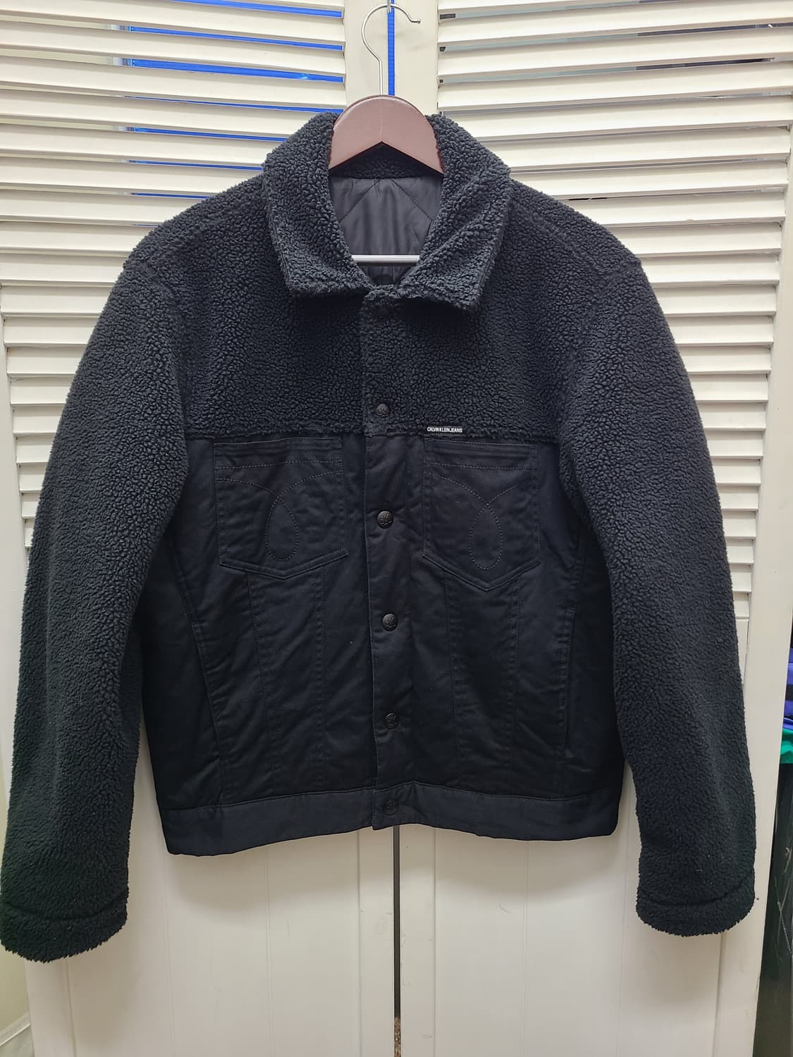 캘빈클라인 리버시블 트러커 데님 자켓 상품이미지1