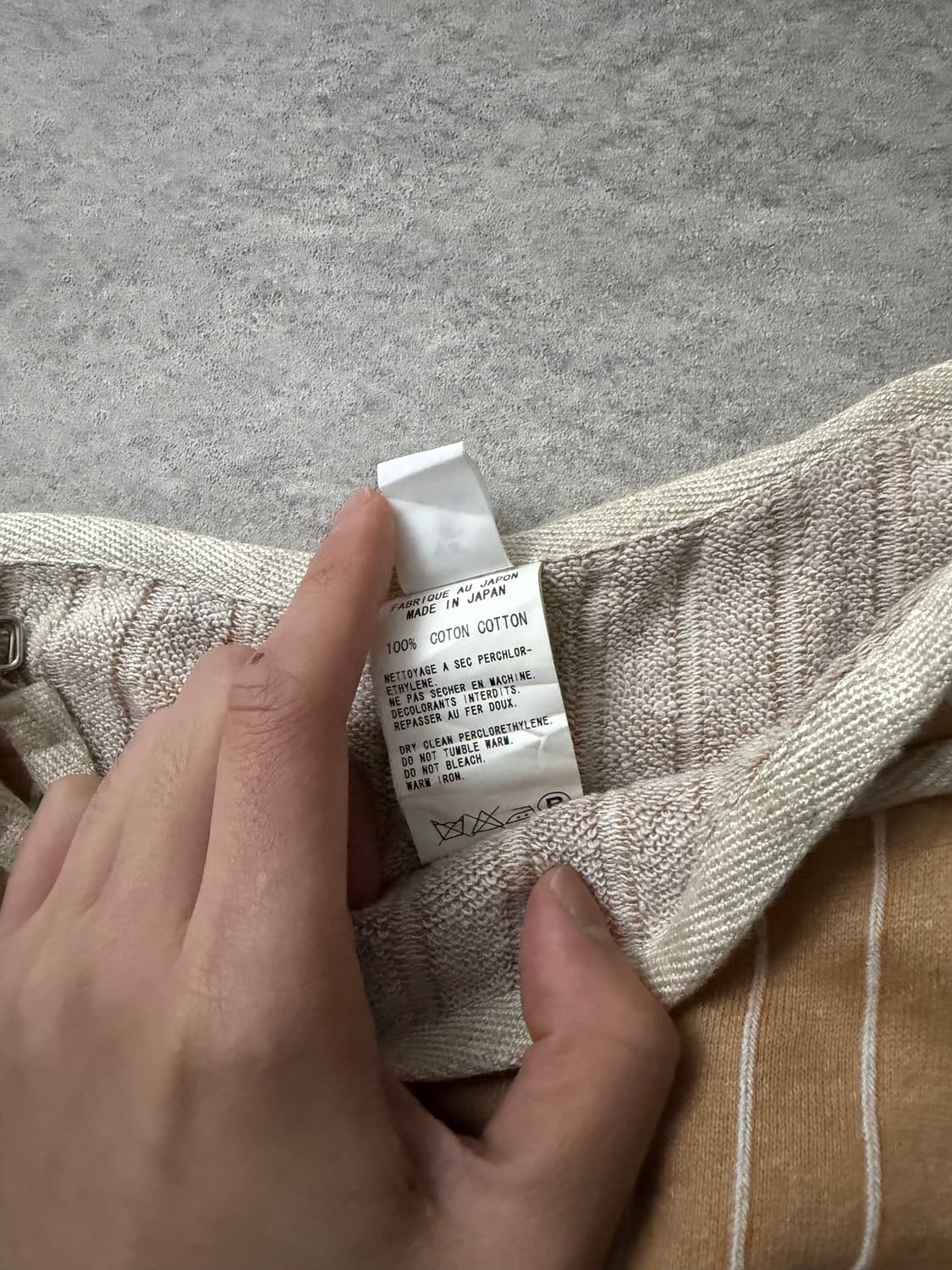 Y’s 스트라이프 롱스커트 상품이미지5