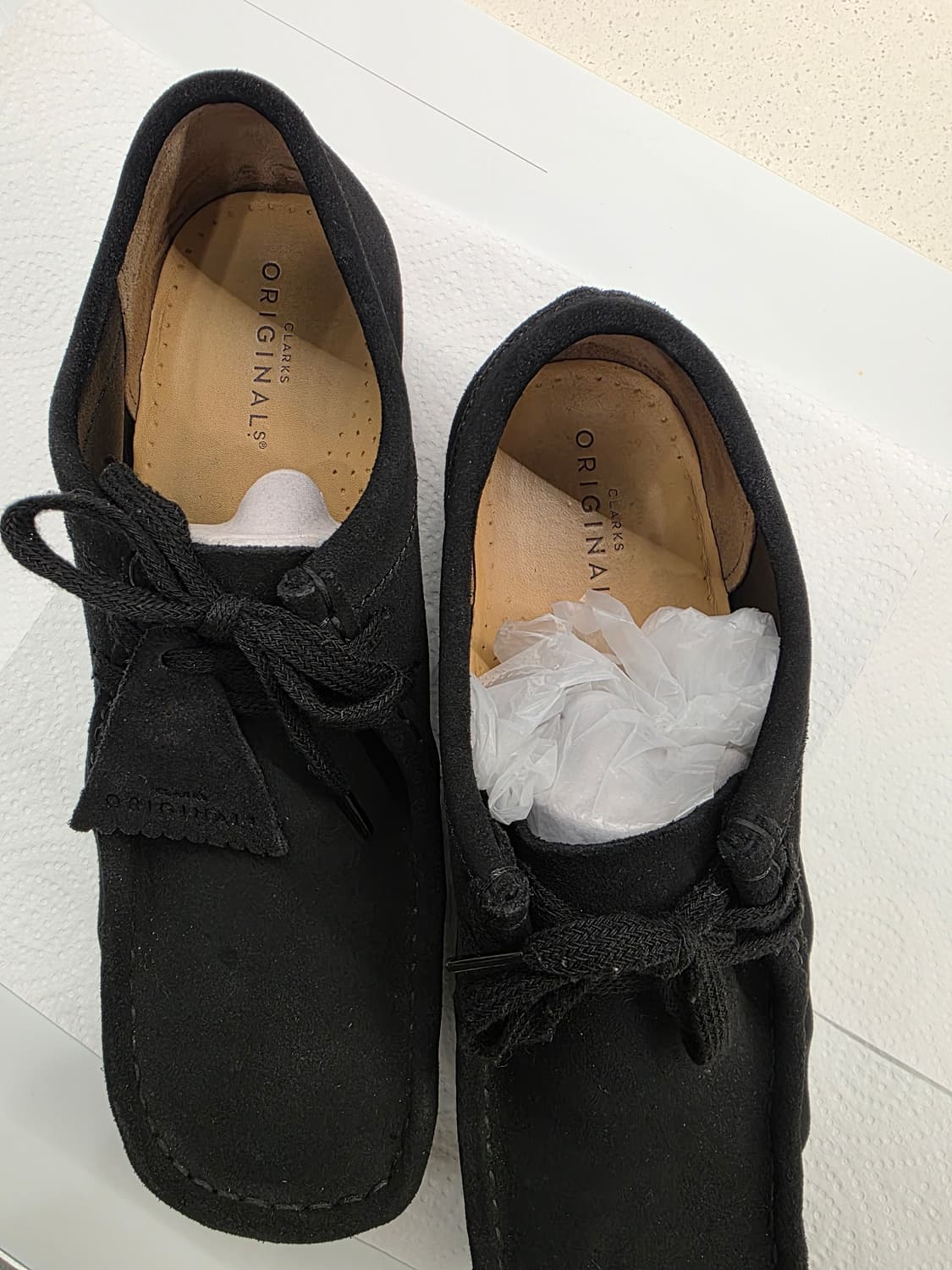 클락스 왈라비 블랙 스웨이드 265-270 상품이미지3