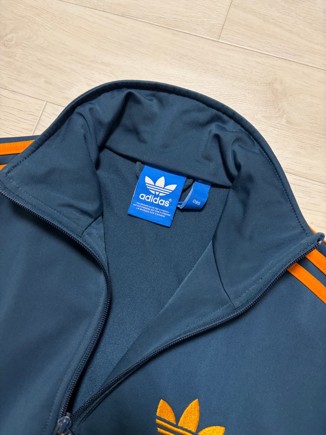 아디다스 남색 주황 져지 상품이미지2