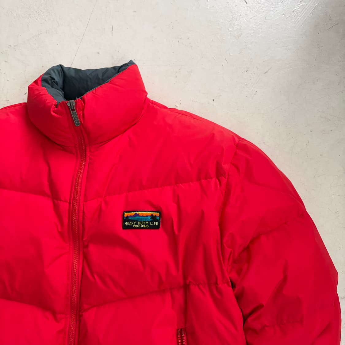 90s 프로스펙스 빈티지 올드스쿨 구스다운 패딩 XL 상품이미지2