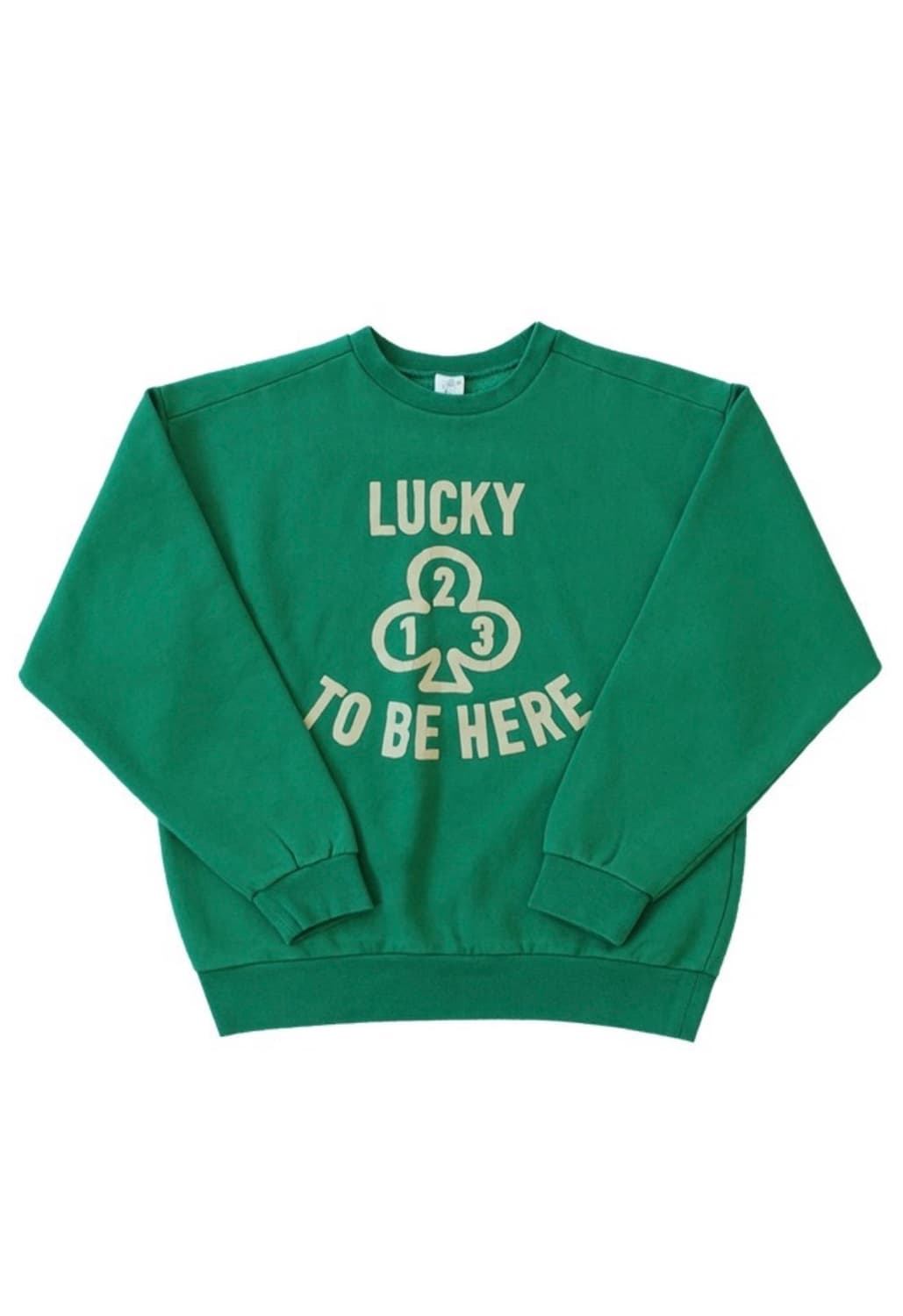 XS) 컬렉트피시스 맨투맨 그린 상품이미지1