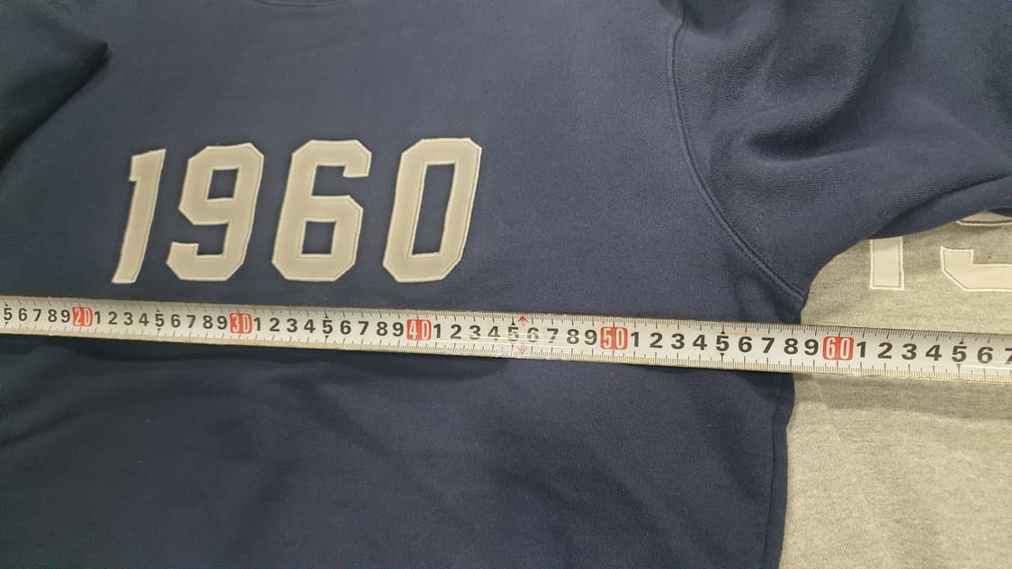 유니폼브릿지 1960 맨투맨 M 네이비+회색 상품이미지3