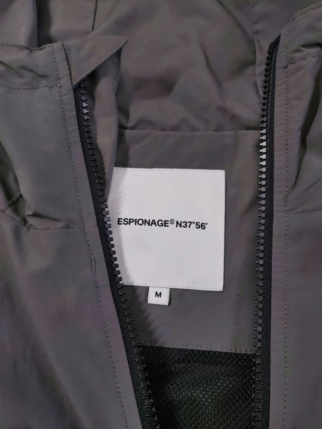 에스피오나지 Mountain Wind Parka Asphalt 상품이미지2