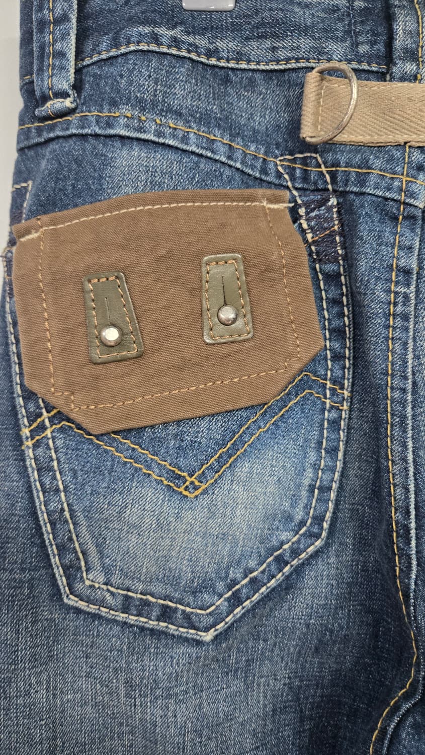 Energie 스트랩디테일 빈티지 데님팬츠 상품이미지7