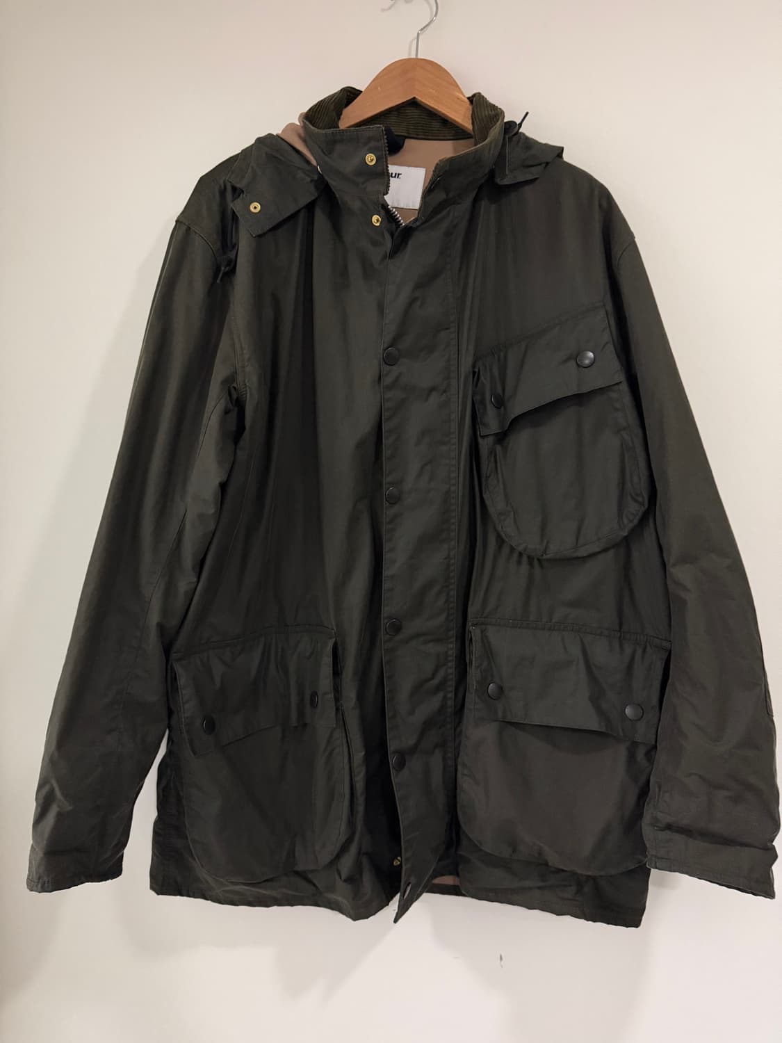 Barbour × Margaret Howell 협업 모델(MWX1588O 상품이미지1