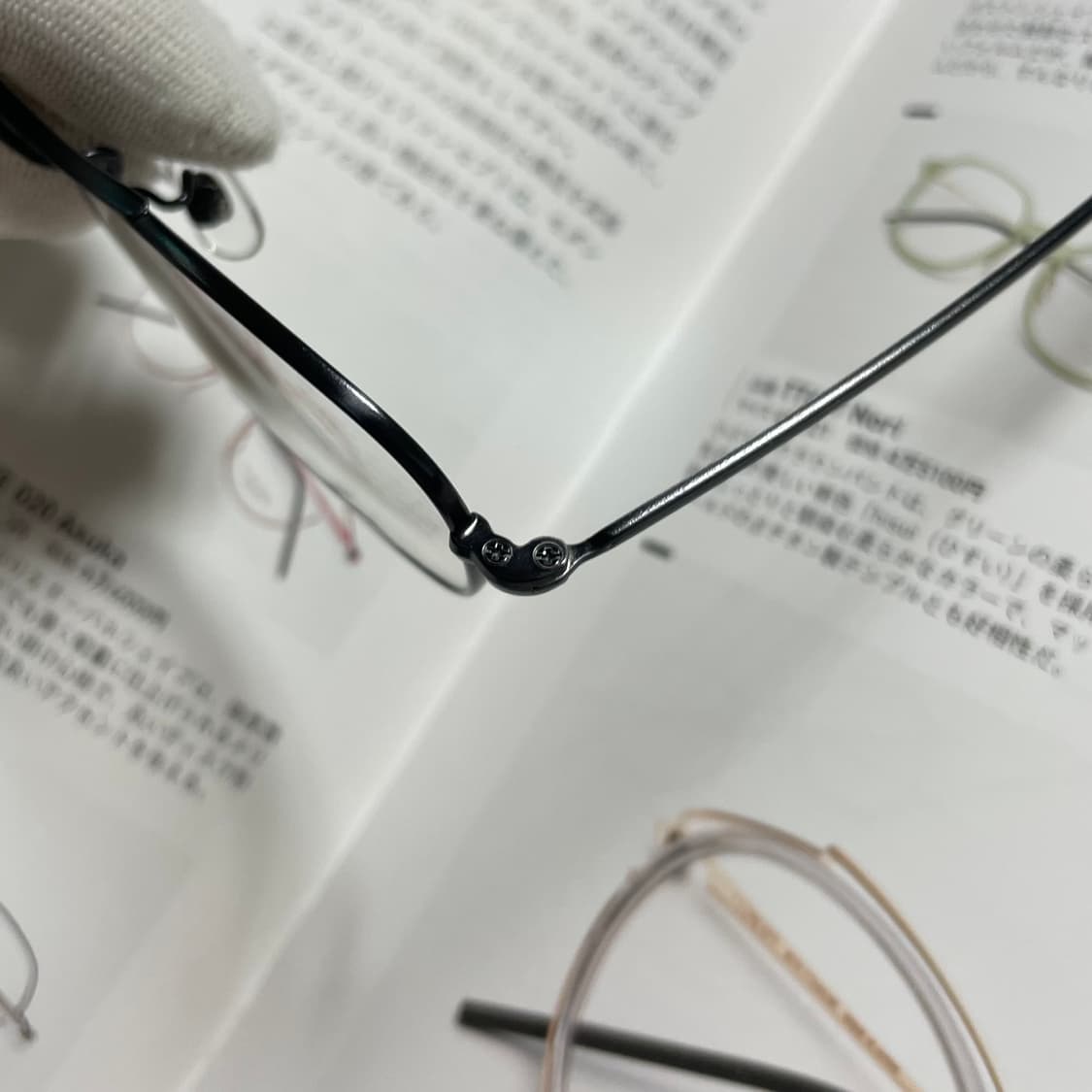 YAMADA MITSUKAZU 일본 빈티지 안경 상품이미지4