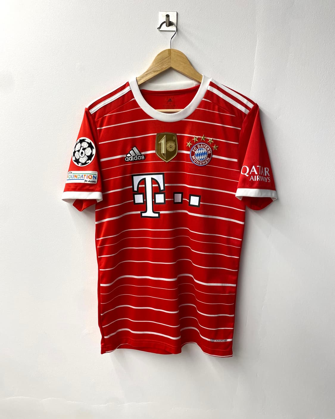 [S] ADIDAS 아디다스 FC 바이에른 뮌헨 22/23 홈 유니폼 상품이미지1