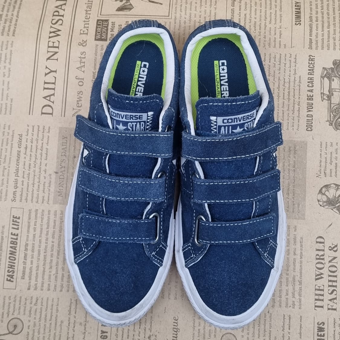 컨버스 올스타 벨크로 여성스니커즈230 상품이미지2