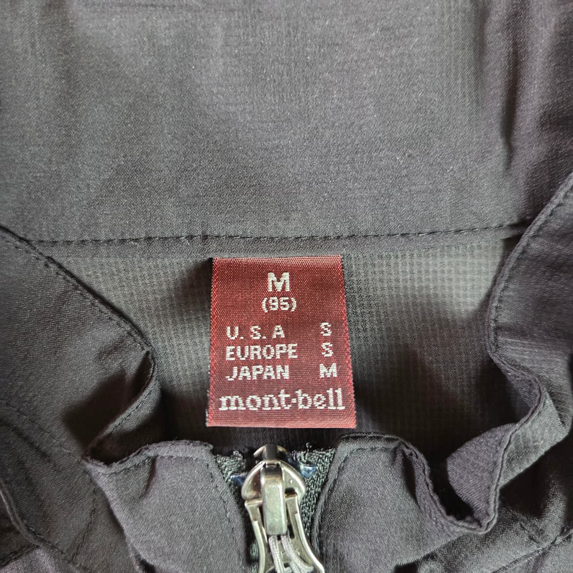 [Montbell] 몽벨 나일론 슬림 바람막이 상품이미지5