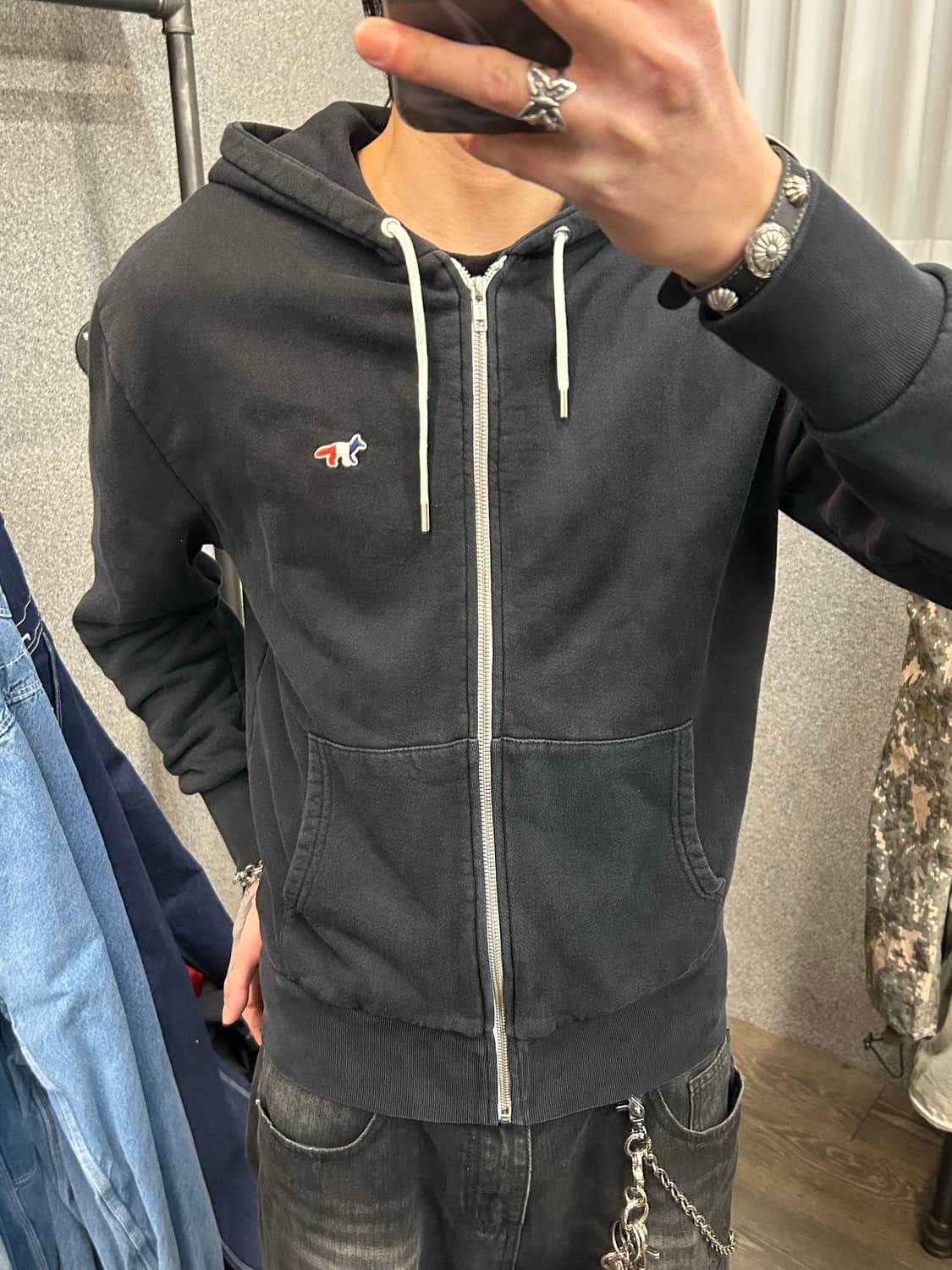 Maison Kitsune Hood Zip Up 상품이미지2