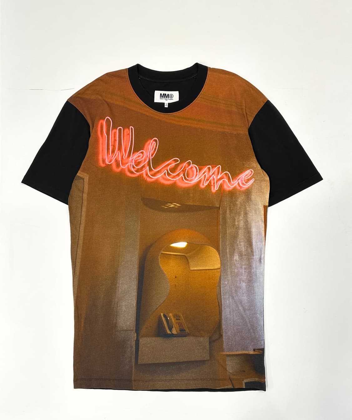 MM6 oversize neon photo shirt 상품이미지1