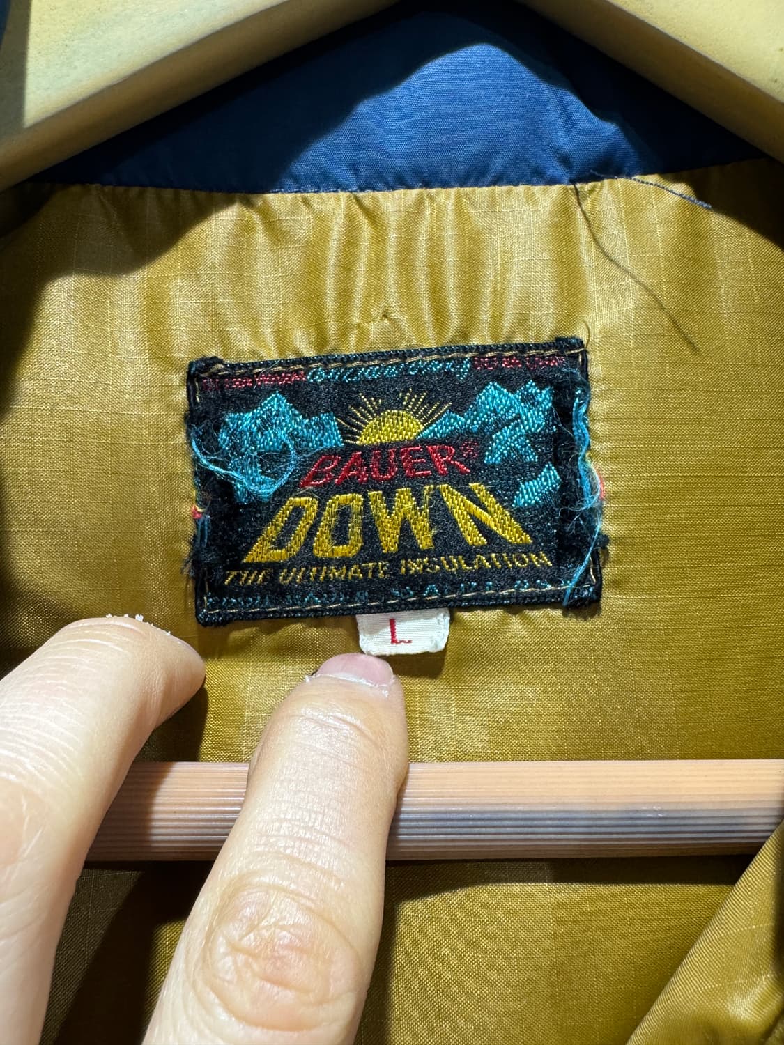 레어* 60s 에디바우어 스노우라인 푸퍼 베스트 (L) 상품이미지5