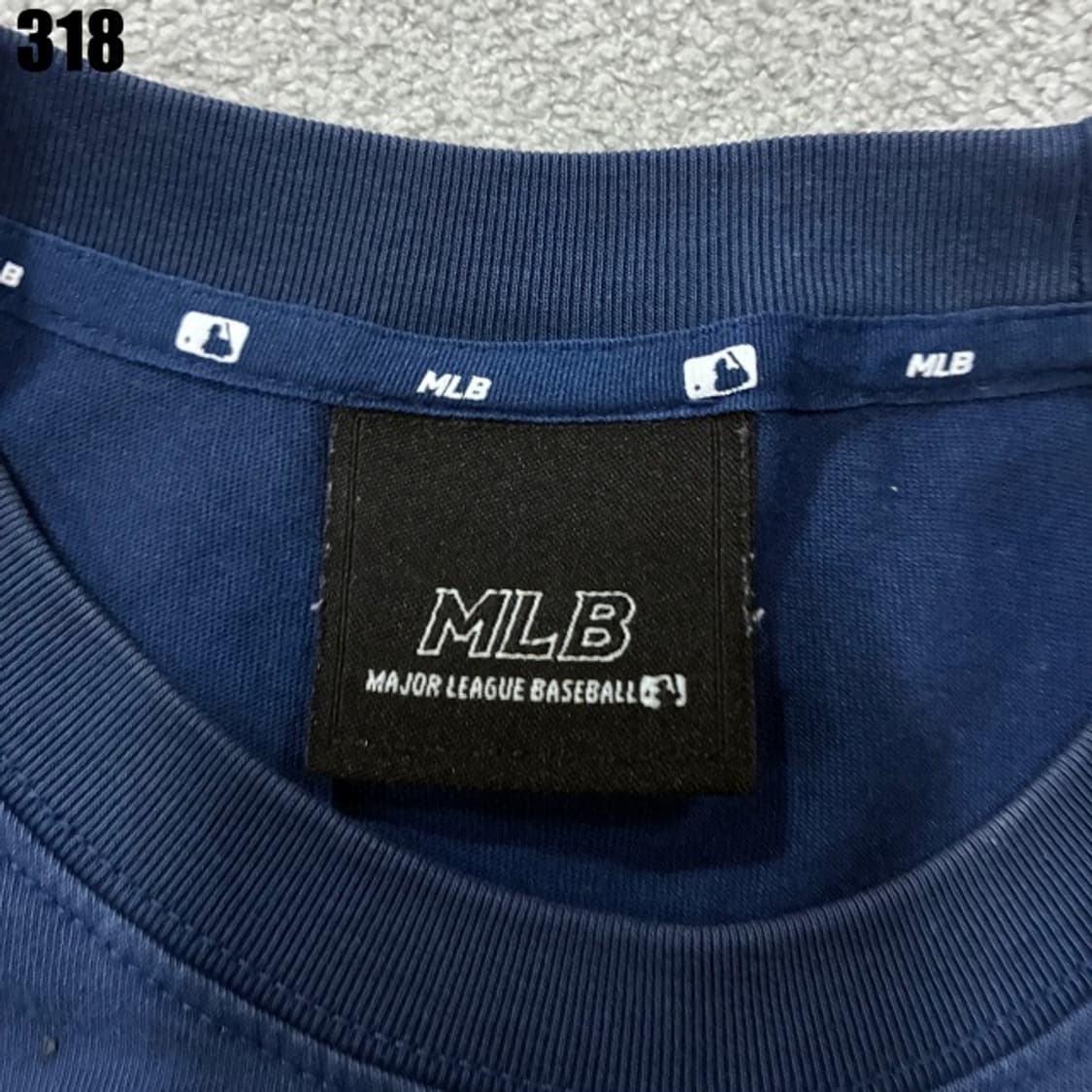 MLB 네이비 반팔티 상품이미지3