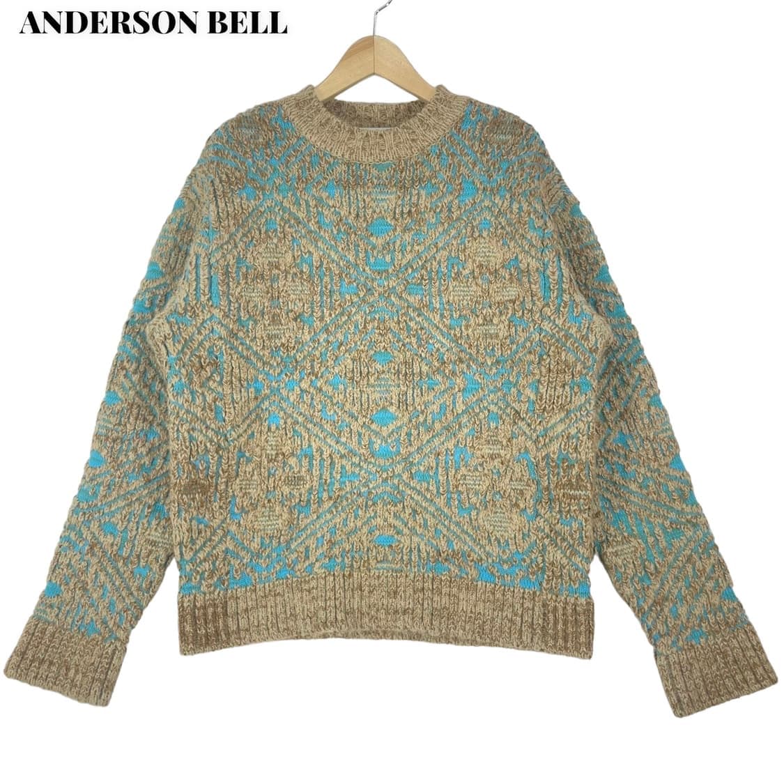 앤더슨벨 자카드 니트 L 상품이미지7