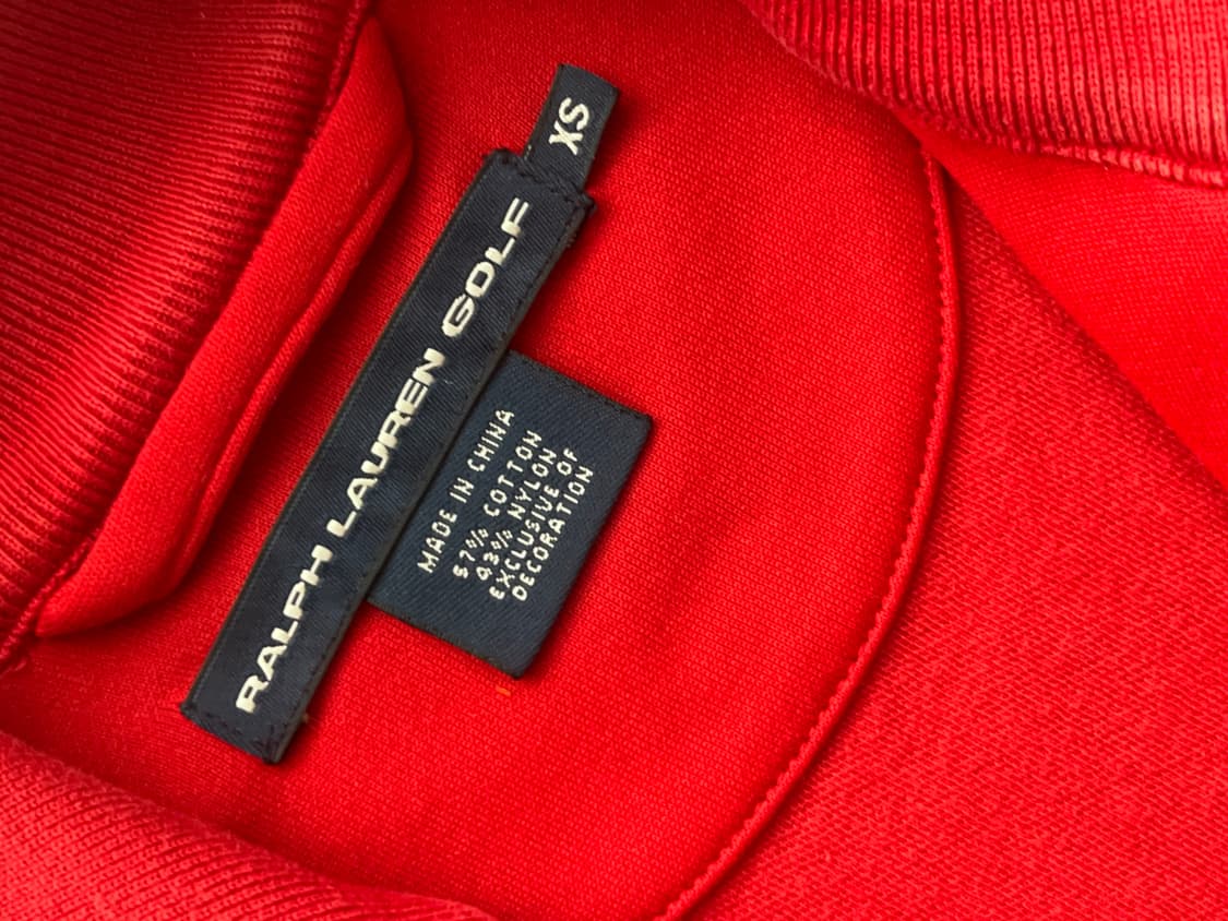 폴로 빅포니 슬림핏 집업 레드 상품이미지2