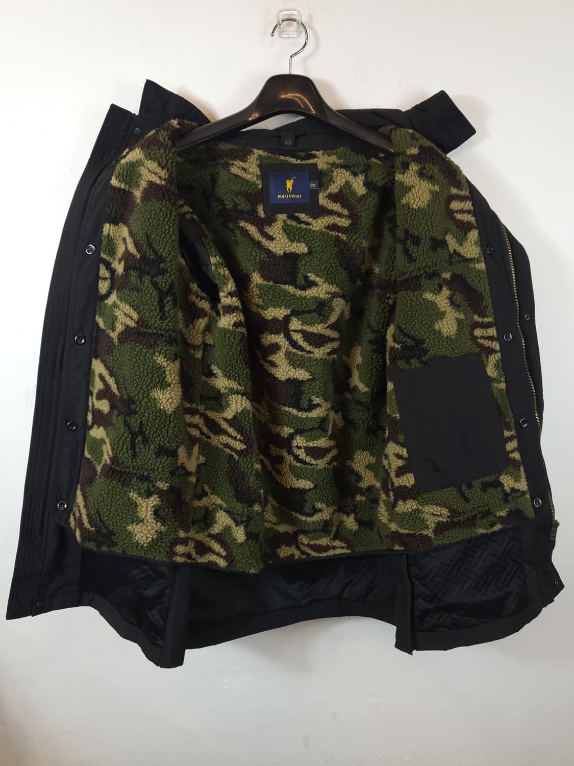 폴로랄프로렌 폴로스포츠 후드자켓 블랙 100 L 상품이미지1