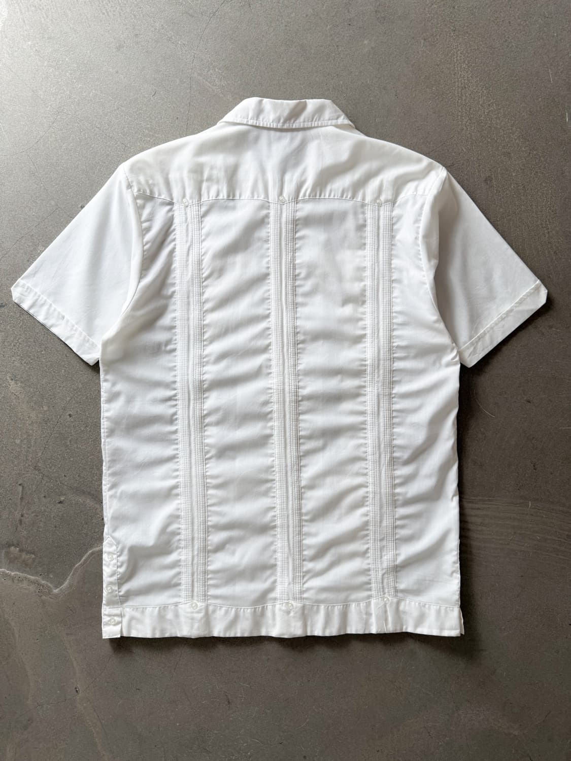  Havana White Guayabera 4 Pocket Shirt 상품이미지3