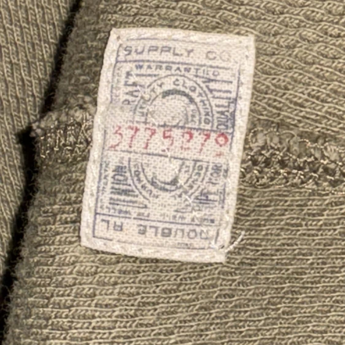 더블 알엘 93rd 디비전 와플 니트 써멀 롱 슬리브 티셔츠 상품이미지9