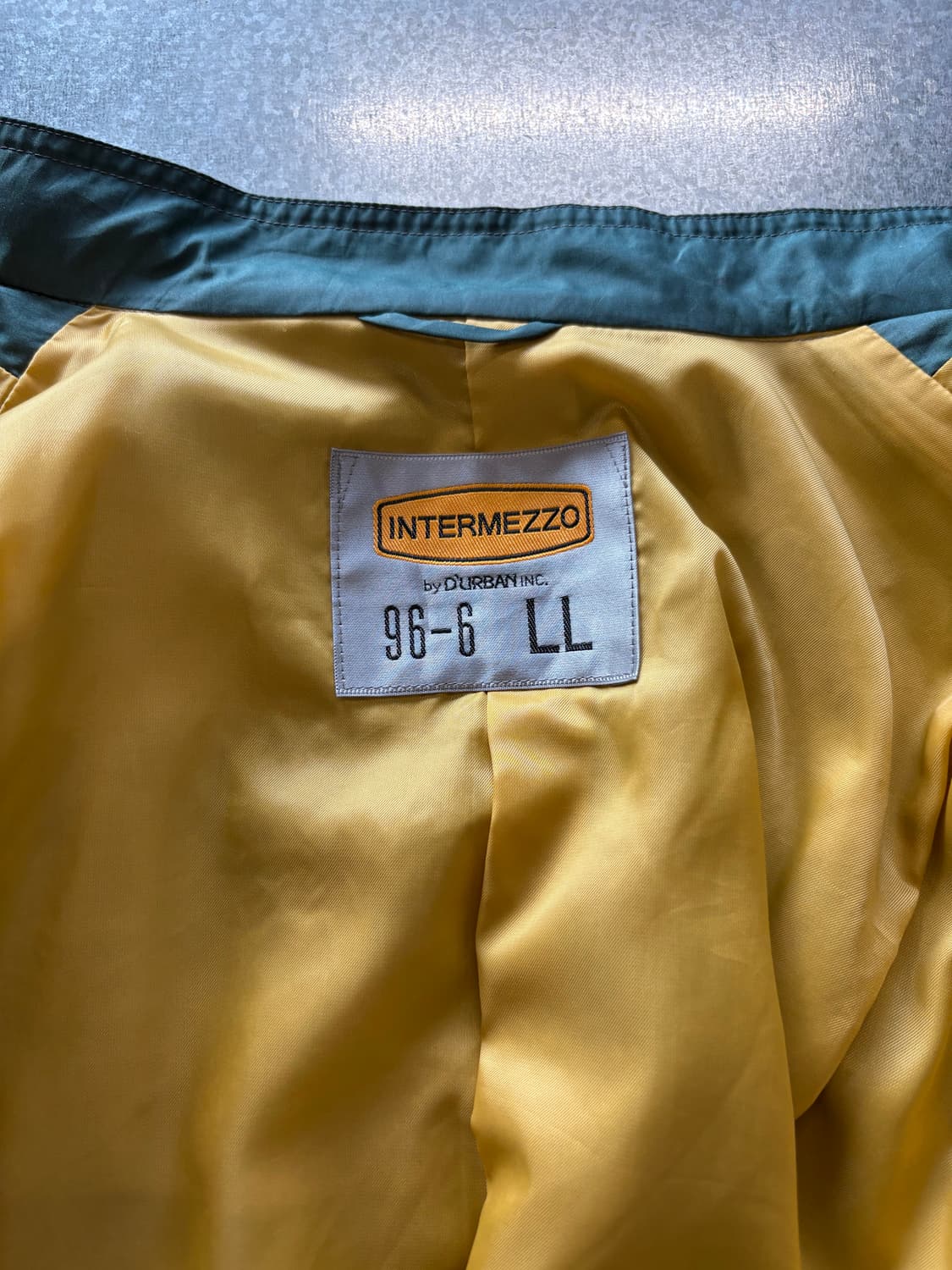 90s 인터메조 윈드브레이커 블루종 상품이미지6