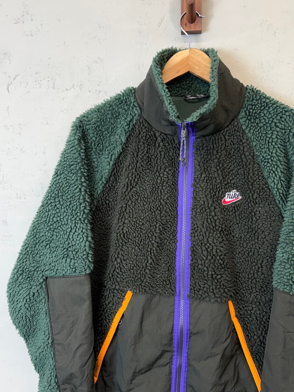 나이키 헤리티지 쉐르파 후리스 집업 자켓 상품이미지5