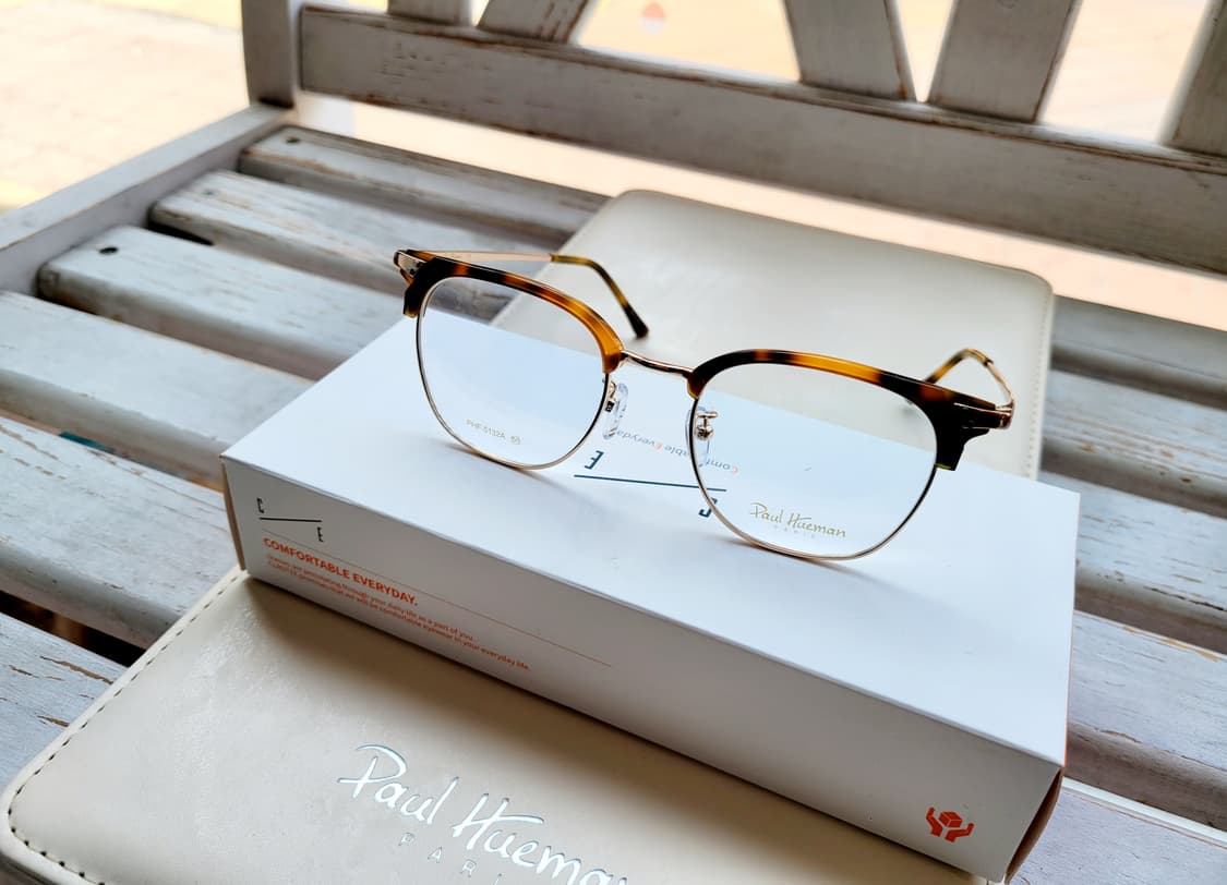 폴휴먼 안경 PHF-5132A 호피하금테 상품이미지2