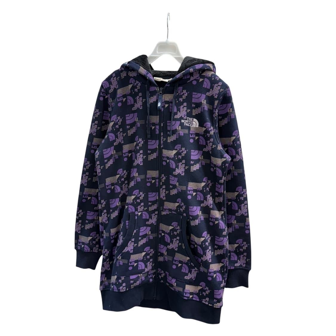 [L] 노스페이스 우먼 그래픽 기모 후드집업 상품이미지3