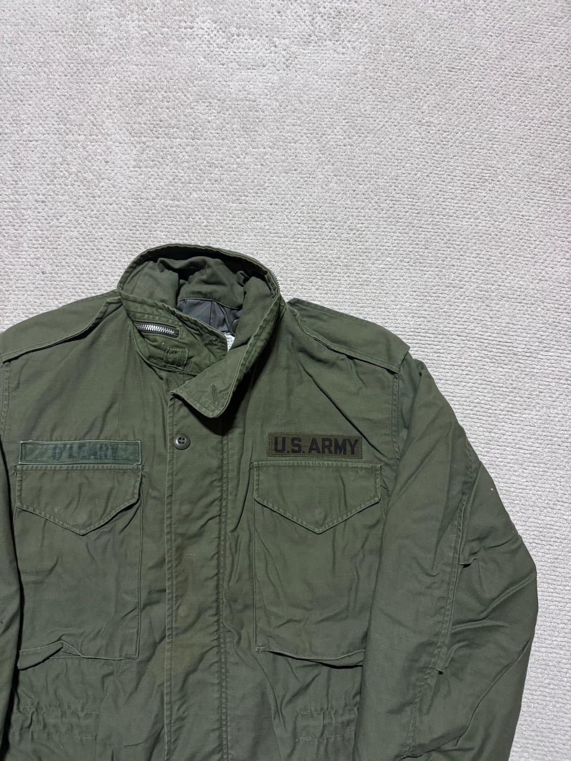 60s US ARMY M-51 필드 자켓 Small Short 상품이미지1