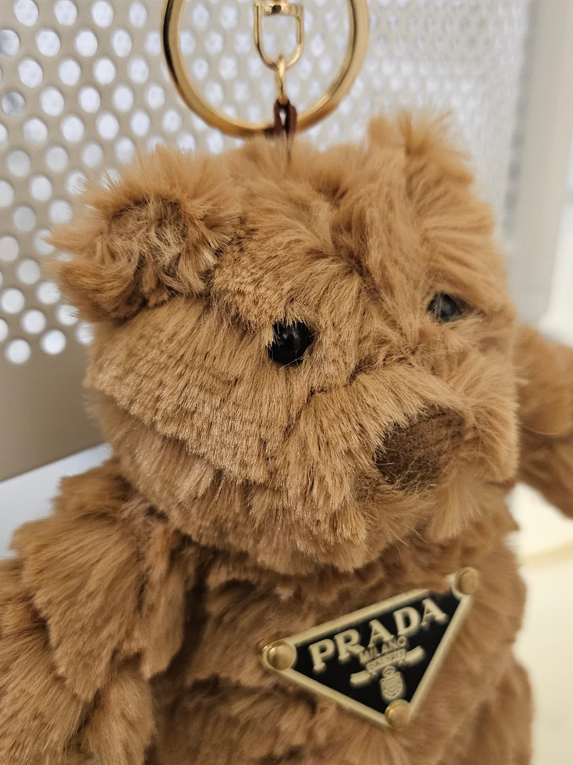 프라다 업사이클링 키링 커스텀 곰돌이 인형 상품이미지4