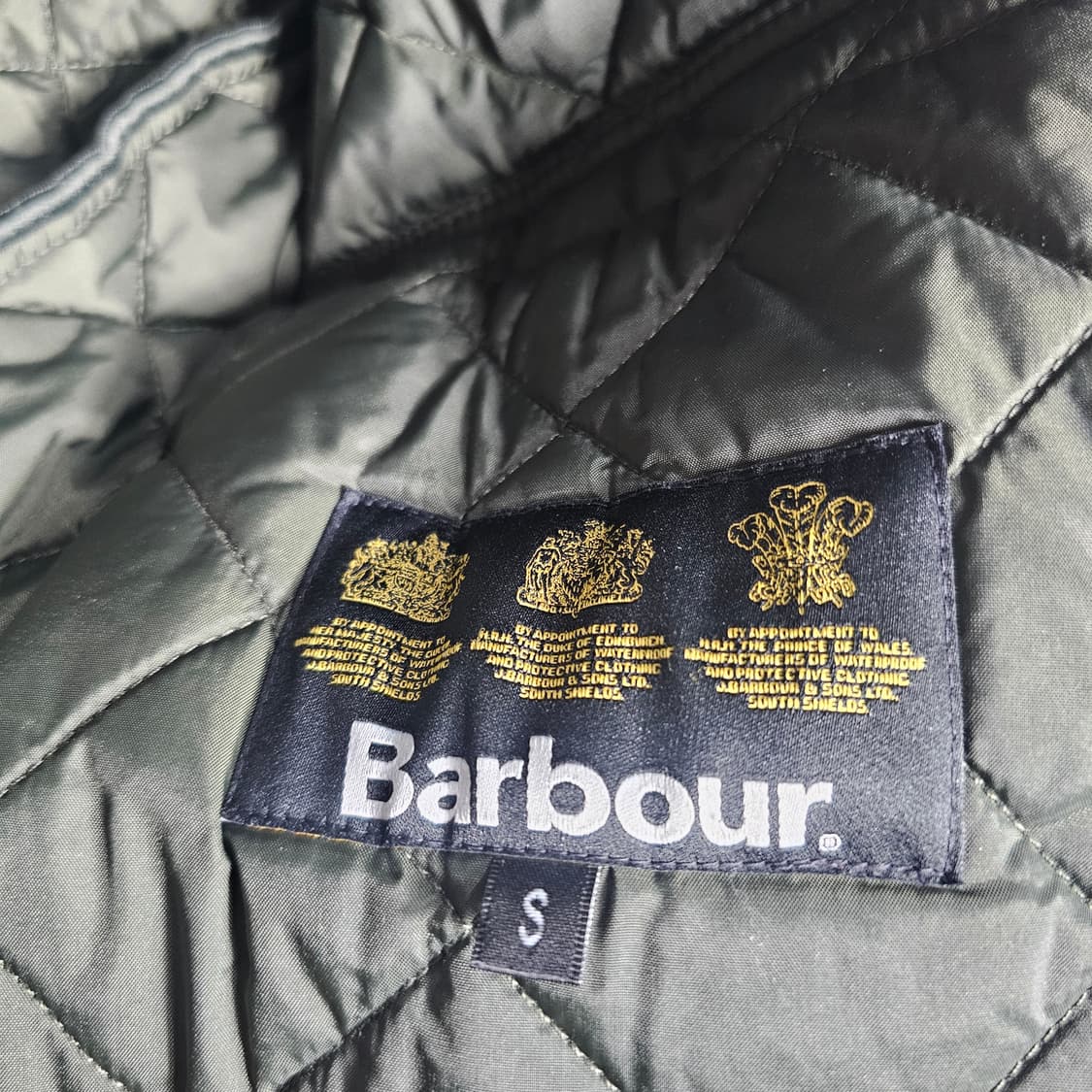 S 바버 퀄팅자켓 상품이미지5