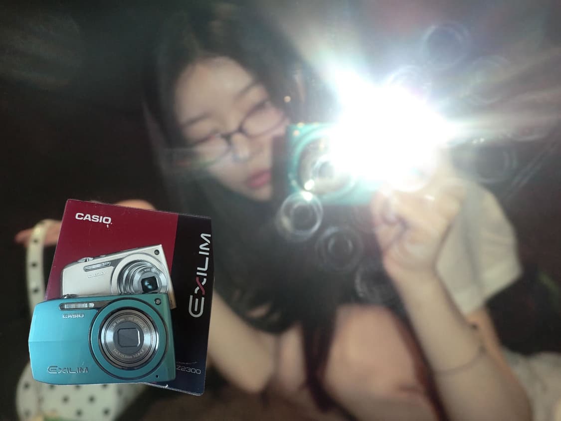 모카 나연 로제 미연 디카! 카시오 엑슬림 z2300  상품이미지1