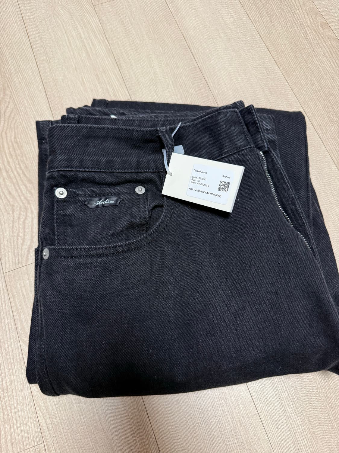 포스크 아카이브 팩션(파프) 커브드 데님 상품이미지3