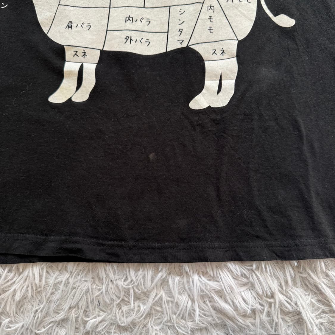 DELAWEAR 일본빈티지 프린팅 반팔 야키니쿠 반팔티 XL 100 상품이미지7