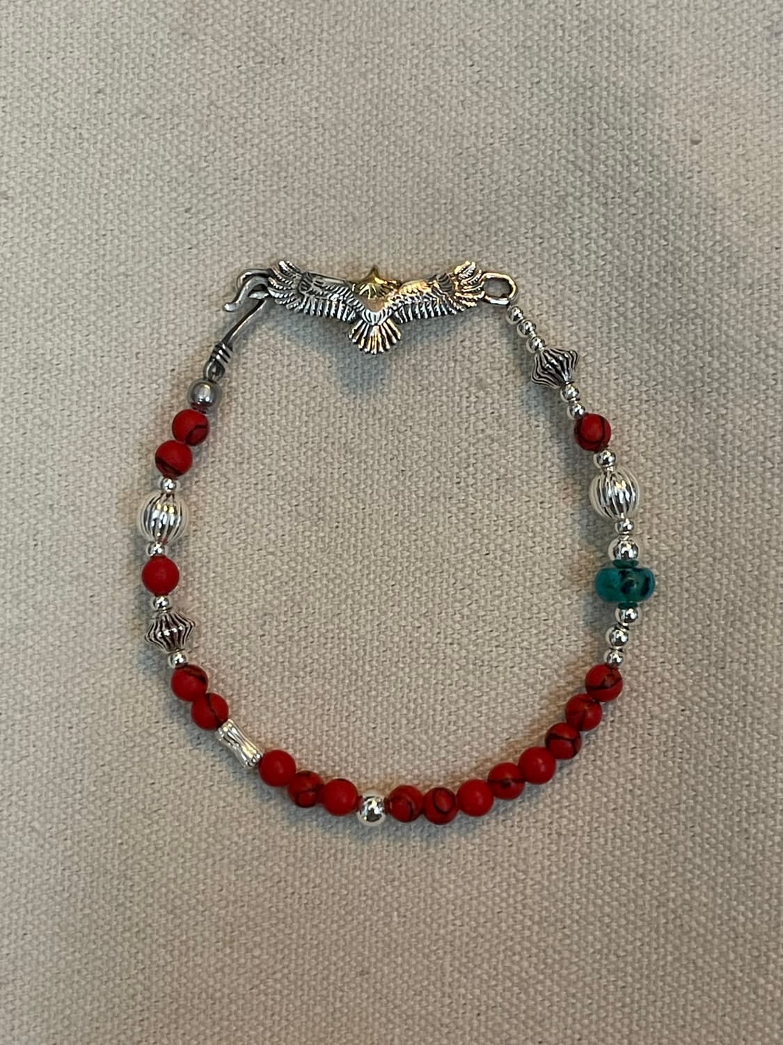 silver925 egle navajo bracelet 상품이미지2