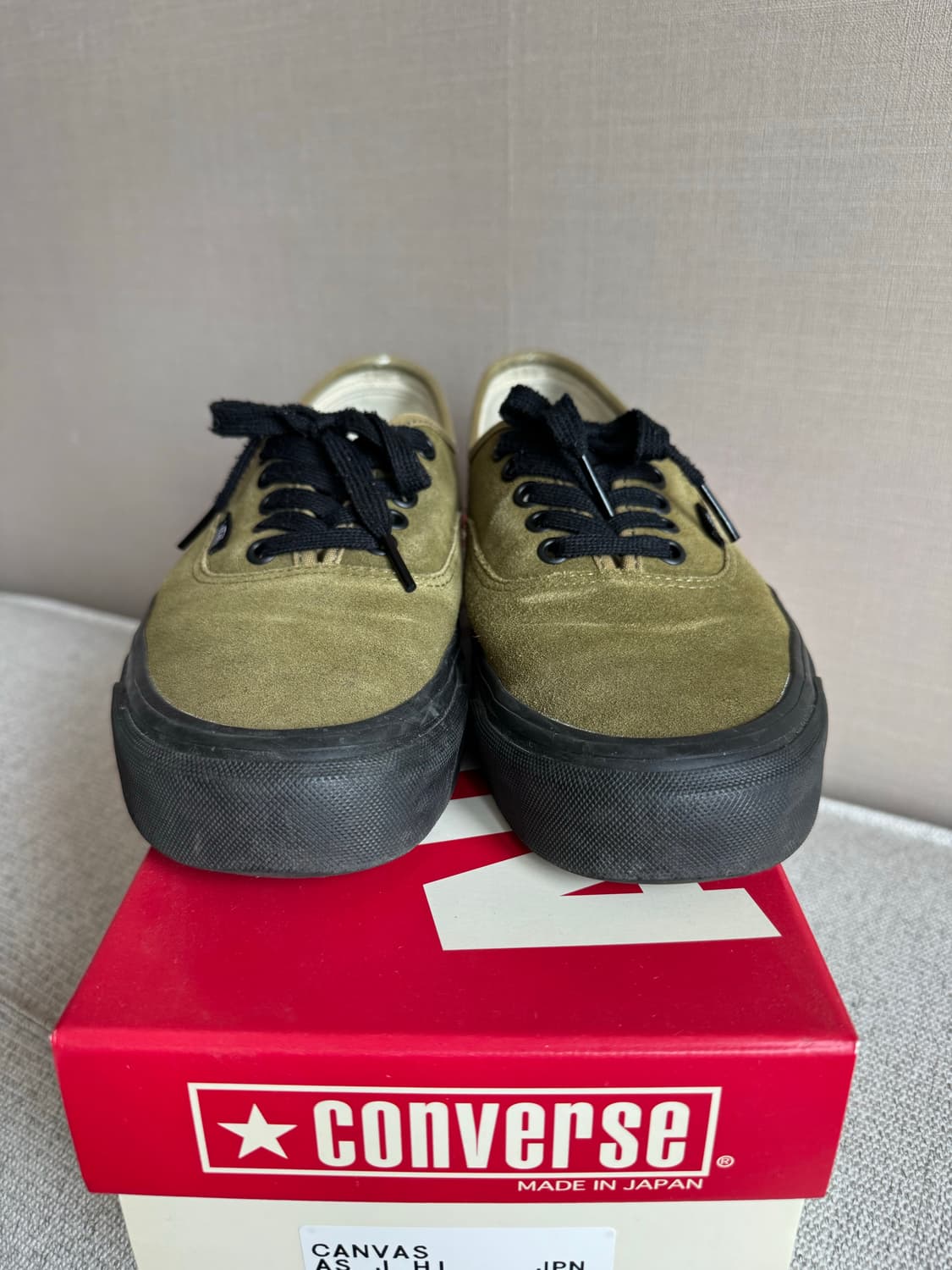 [Vans] 반스 어센틱 스웨이드 애너하임 스타일 44_올리브(270) 상품이미지6