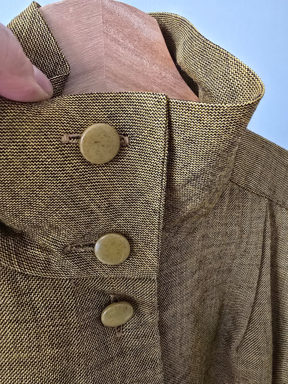 Christian Dior 빈티지 울실크 셔츠 / 프레타포르테 상품이미지3