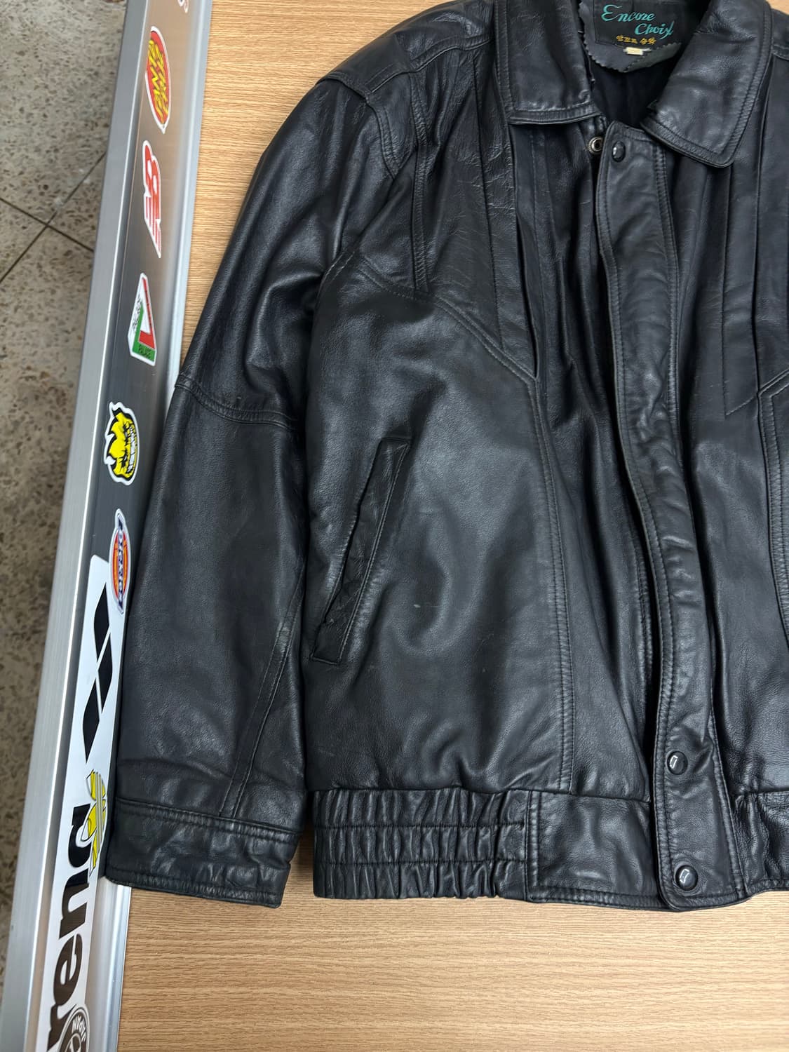 봄버 양가죽 자켓 상품이미지3