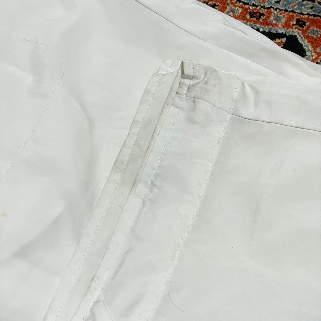 푸마 화이트 트레이닝 팬츠 츄니링 UKS 상품이미지6